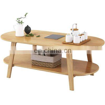 Solid wood living room household modern simple small table multifunctional sofa side North European tea tables