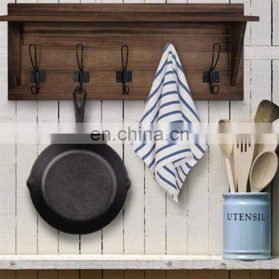 Vintage Wood Hanging Shelf Bracket photo-2