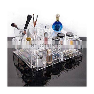 Large Acrylic Makeup Organizer Cosmetic Storage Jewelry Display Box