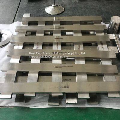 Gr5 GR12 Titanium Block ASTM B381 Titanium Alloy Forged