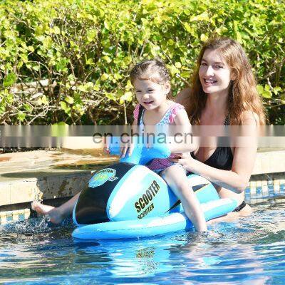 Yacht model inflatable pool float for kids and adult