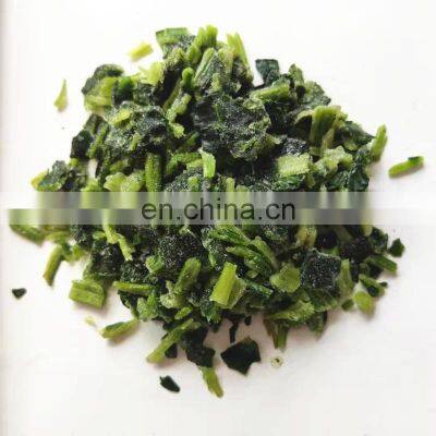 BRC A New Crop IQF Vegetable Frozen Chopped Spinach 10x10mm from Sinocharm