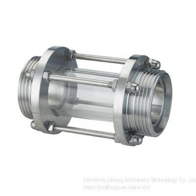 Stainless Steel Sight Glasses Threaded Welded Flange DIN SMS ISO 3A