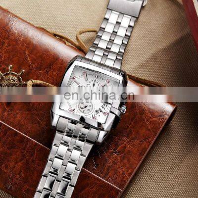 Megir 2018G Men's Luxury Stainless Steel Calendar Quartz Watches Sport Military Chronograph Wristwatch Relogio Masculino photo-5