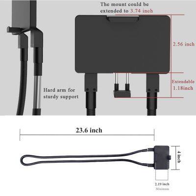 Flexible Advanced Aluminum Magnetic Lazy Neck Phone Holder Stand Long Arm Mobile Smartphone Bracket for Bed Customized LOGO Available photo-5