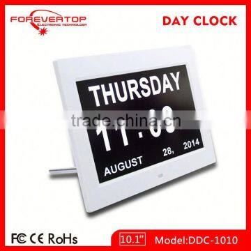 Hot sell High definition digital big screen day date clocks for elder