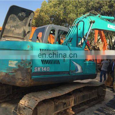 Nice condition kobelco sk140 sk140-8 hydraulic excavator