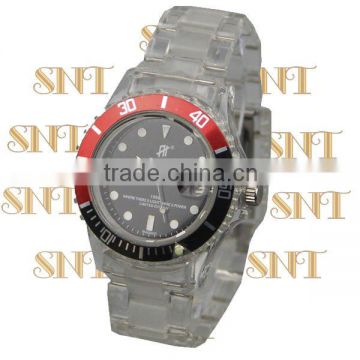 Plastic fashion watches