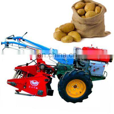 Mini potato harvesting harnester manufactures in Henan with good quality one row two row