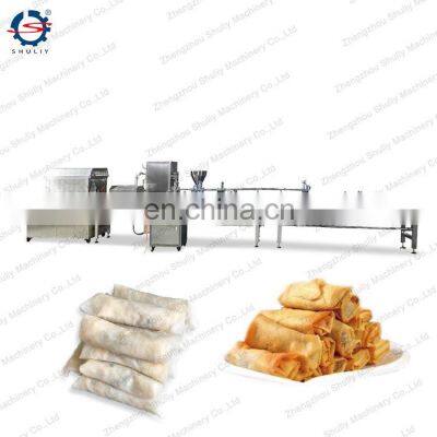 Spring Roll Machine Vietnamese Egg Roll Lumpia Spring Roll Skin Filling Machine