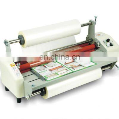 FM8230 Small Desktop Manual A3 A4 Thermal Laminating Machine, Desk Top Mini Cold Double Side Laminator photo-3