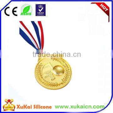 Custom metal medal/sports medal/custom medals with ribbon