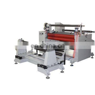 PP PE PC PET PVC Plastic Film Foam Paper Label Sticker Roll to Roll Slitting and Rewinding Machine with Laminating Function