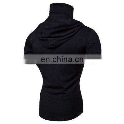 Best Selling Men Comfortable Half Sleeves Hoodies Collection Customized Design In Different Colors Available In Cheap Prices photo-3