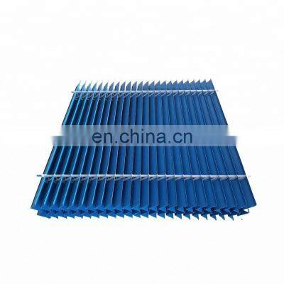 Cooling Tower Gas Liquid Filter Metal PP PVC RPP Plastic Vane Mist Eliminator