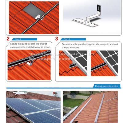 MK Factory Price OE Solar Roof Bracket Solar System Roof Mounting Factory Direct Sell photo-4