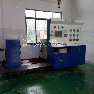 Highly Automated YFT-200 Claws Clamping Type Horizontal Ball Valve Test Equipment for Flange Valve Sealing and Shell Test photo-5
