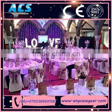 ACS lovely colorful led giant love letter&light bulb letters