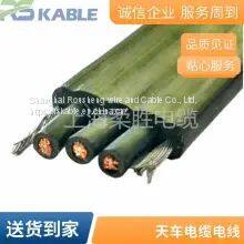 Rousheng Cable Crane Disk Wire Crane Cable Wire 2*25 2*35 With Steel Wire Support Customized Wear Resistance Anti-corrosion Anti-UV Anti-aging Anti-tension photo-4