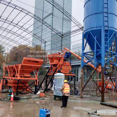 New Design Construction Small Cheap Price Concrete Batching Plant Factory photo-5