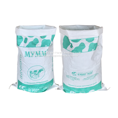 PP Woven 8kg Side Gusset Laminated Dog Food animal feed cat litter Packaging Bag 20kg