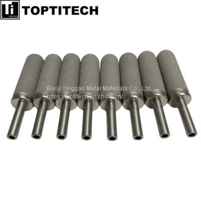 Sintered Titanium Powder Filter Cartridges Rod Filter