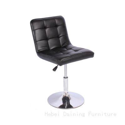 Swivel Leather Office Chair Disc Metal Base DC-U74S