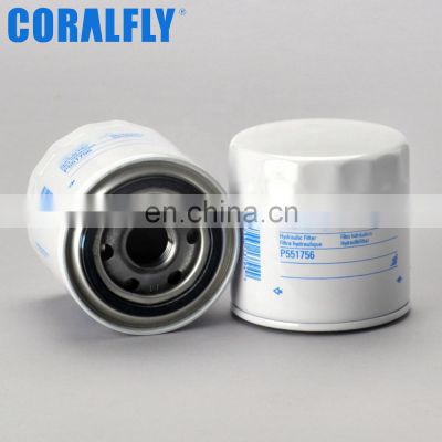 CORALFLY OEM Hydraulic Spin-on Filter 581/18063 58118063 HF551756 PER312H 178562 P551756 PF1074