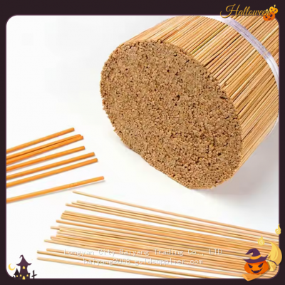 Natural bamboo material round smokeless incense stick