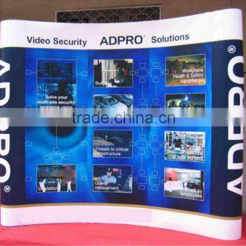 10ft Winding Pop Up Booth Pop Up Promotion booth