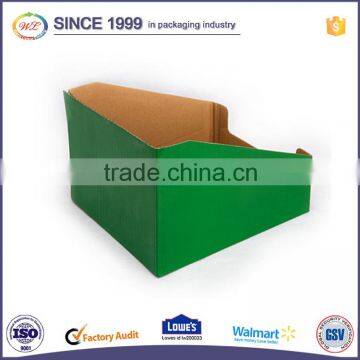 Custom Printed Folding Corrugated Carton corrugated paper box for display