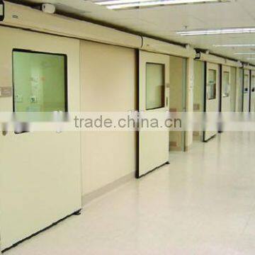 Guangzhou door for hospital, automatic or manual hermetic sliding door for supply