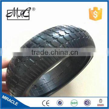 Heavy duty semi-pneumatic small rubber tire children electric toy car tyre 153*5