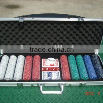 500PC 11.5g Suited Poker Chip Set