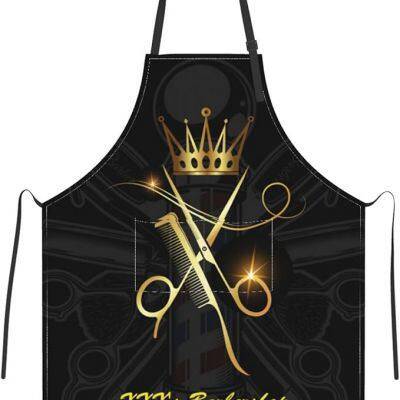 Custom Barber Apron Personalized Barbershop Apron with Pockets
