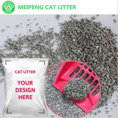 natural mineral clay Bentonite Cat Litter Irregular ball shape Bentonite Cat sand