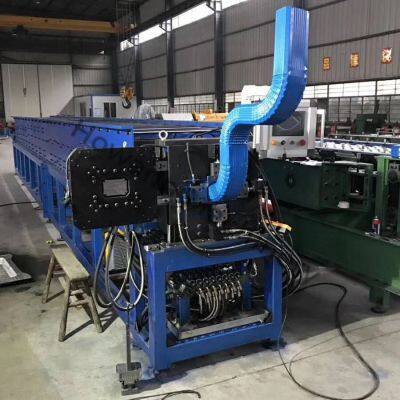 New Type Automatic Downspout Gutter and Elbow Roll Forming Machinery Downspout Water Gutter Making and Bending Machine photo-2