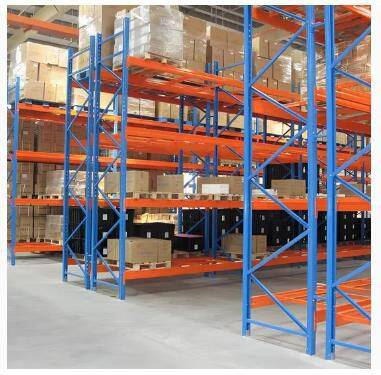Industrial Heavy Duty Storage Shelves Stacking Units Metal Warehouse Pallet Racking