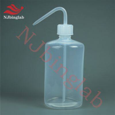 1L Large Capacity PFA Washing Bottle Translucent Bottle With Scale Acid Storage