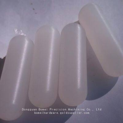 Автоматический ЧПУ токарный станок для обработки белых пластиковых деталей из ПП (полипропилена) различных размеров