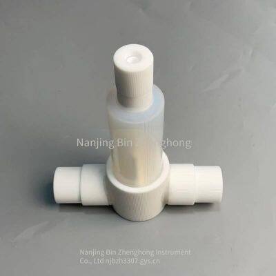 Polytetrafluoroethylene Pfa Isolation Buffer Bottle, High-purity Anti-corrosion Gas Absorption Bottle, Fluororesin Plastic Reaction Bottle photo-4