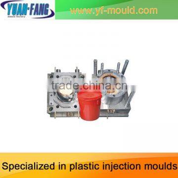 custom EU standard Two cavity plastic paint bucket mould manufacturer