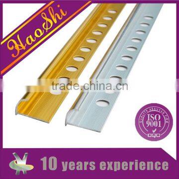 manufacture direct five star quality flexible aluminum tile trim