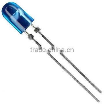 5mm oval led diode in Blue Color Without stopper 110 / 60 degree