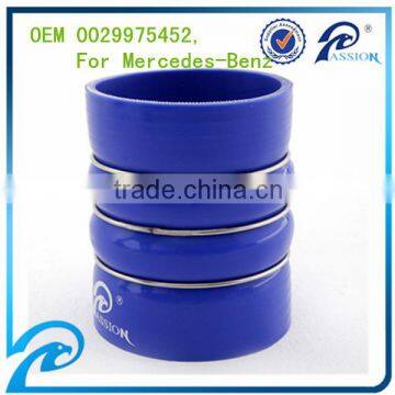 OEM A0029975452 Flexible Spiral Hump Silicone Coolant Piping Connectors