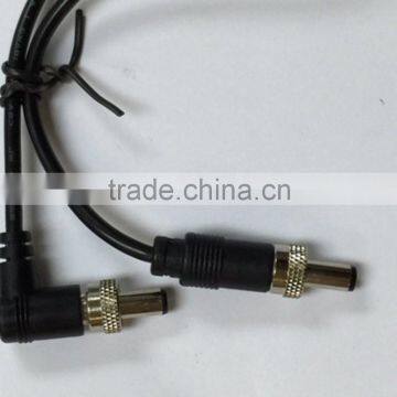 Custom Product Locking Ring DC 5.5x2.1 0r 5.5x2.5mm DC Extension With 1185 18AWG Cable Wire Harness photo-2