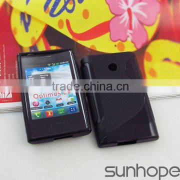 s-line tpu case for lg optimus l3 e400