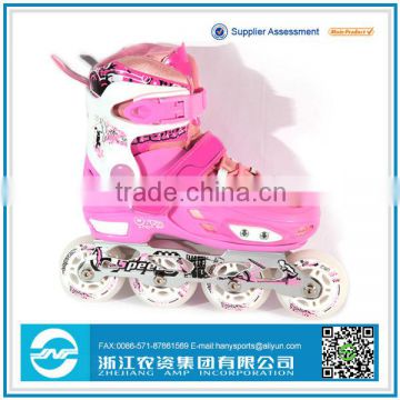 Aggressive inline speed baby quad roller skates