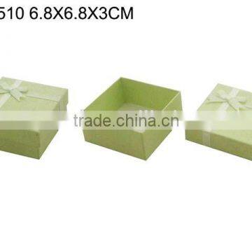 Custom Fancy Art Paper Gift Packaging Box With Bowknot Manufactures P511 photo-2