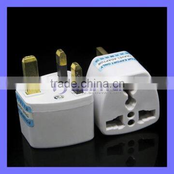 Wholesales Cheap Price AU US EU to UK Adapter Converter 3 Pin AC Power Plug Adaptor Connector